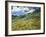 Wheatfield and Mountains, c.1889-Vincent van Gogh-Framed Giclee Print