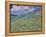 Wheatfield and Mountains, c.1889-Vincent van Gogh-Framed Premier Image Canvas