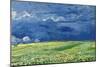 Wheatfield under Thunderclouds, 1890-Vincent van Gogh-Mounted Giclee Print