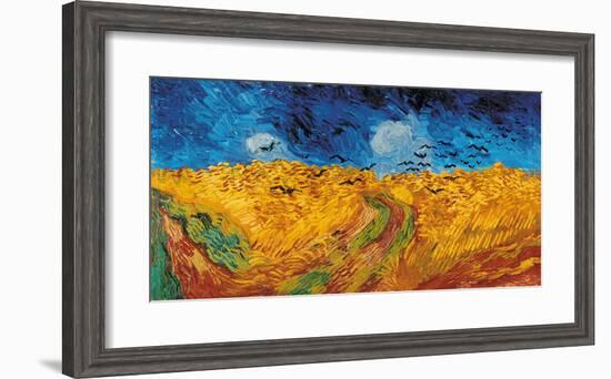 Wheatfield with Crows, c.1890-Vincent van Gogh-Framed Giclee Print