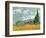 Wheatfield with Cypresses, 1889-Vincent van Gogh-Framed Premium Giclee Print