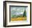 Wheatfield with Cypresses, 1889-Vincent van Gogh-Framed Premium Giclee Print