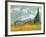 Wheatfield with Cypresses, 1889-Vincent van Gogh-Framed Giclee Print
