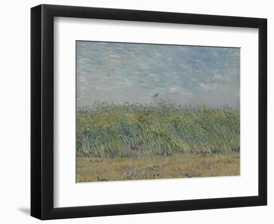 Wheatfield with Partridge, 1887-Vincent van Gogh-Framed Giclee Print