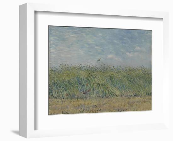 Wheatfield with Partridge, 1887-Vincent van Gogh-Framed Giclee Print