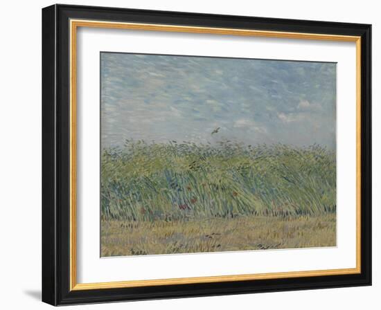 Wheatfield with Partridge, 1887-Vincent van Gogh-Framed Giclee Print