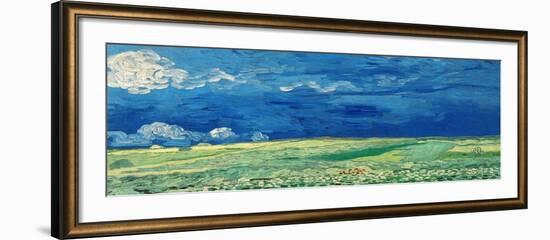 Wheatfields, 1890-Vincent van Gogh-Framed Giclee Print
