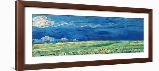 Wheatfields, 1890-Vincent van Gogh-Framed Giclee Print