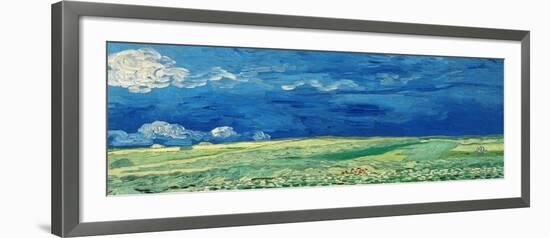 Wheatfields, 1890-Vincent van Gogh-Framed Giclee Print