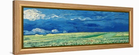 Wheatfields, 1890-Vincent van Gogh-Framed Premier Image Canvas
