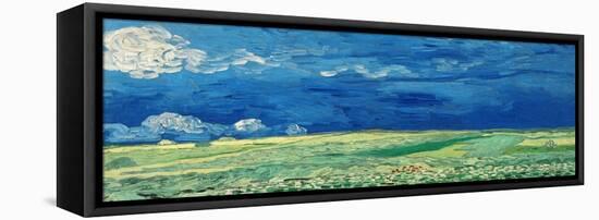 Wheatfields, 1890-Vincent van Gogh-Framed Premier Image Canvas