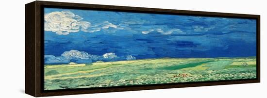 Wheatfields, 1890-Vincent van Gogh-Framed Premier Image Canvas