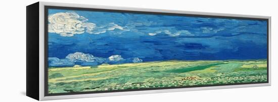 Wheatfields, 1890-Vincent van Gogh-Framed Premier Image Canvas