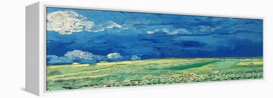 Wheatfields, 1890-Vincent van Gogh-Framed Premier Image Canvas