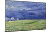 Wheatfields under Thunderclouds, 1890-Vincent van Gogh-Mounted Giclee Print