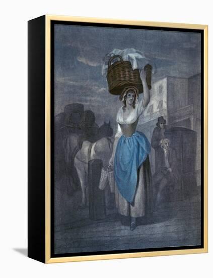 Wheatley's Cries of London-Francis Wheatley-Framed Premier Image Canvas