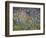 Wheel Gate and Fence with Blue Bonnets, Indian Paint Brush and Phlox, Near Devine, Texas, USA-Darrell Gulin-Framed Photographic Print