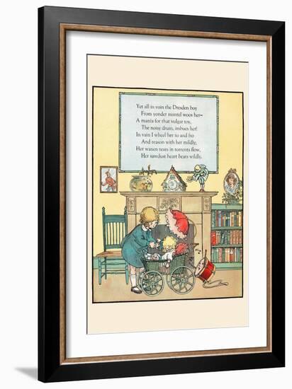 Wheel Her-Eugene Field-Framed Art Print