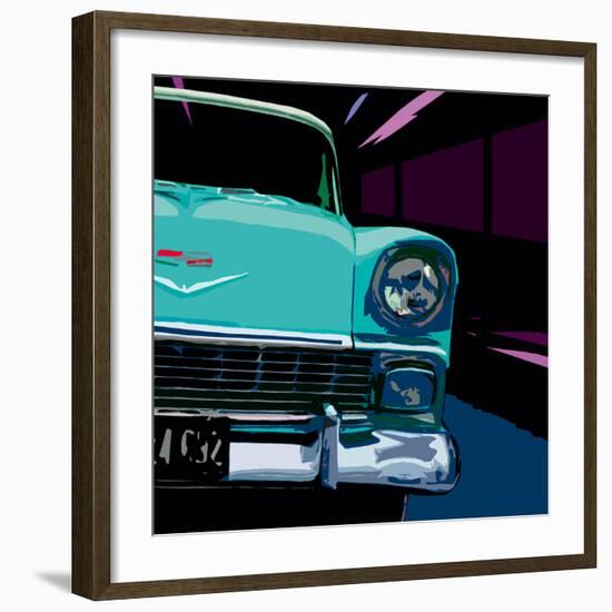 Wheel Spin II-Malcolm Sanders-Framed Art Print