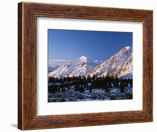 Wheeler Crest and Mt. Tom with View of Sierra Range Near Bishop, California, USA-Adam Jones-Framed Photographic Print