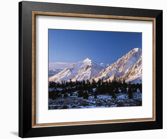 Wheeler Crest and Mt. Tom with View of Sierra Range Near Bishop, California, USA-Adam Jones-Framed Photographic Print