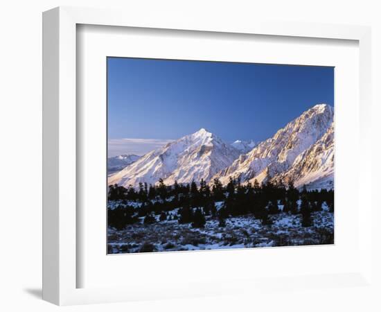 Wheeler Crest and Mt. Tom with View of Sierra Range Near Bishop, California, USA-Adam Jones-Framed Photographic Print