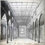 Interior View of the Church of St Andrew Undershaft, Leadenhall Street, London, C1820-Wheeler-Framed Giclee Print