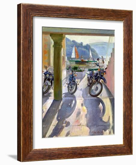 Wheels and Sails, 1991-Timothy Easton-Framed Giclee Print