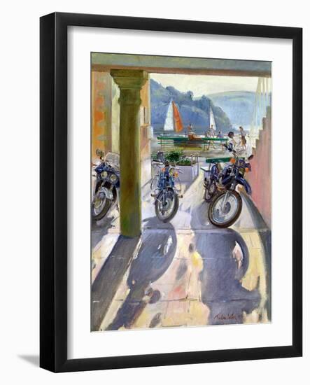 Wheels and Sails, 1991-Timothy Easton-Framed Giclee Print