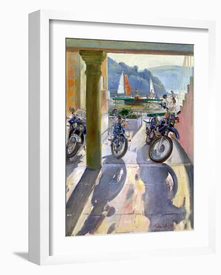 Wheels and Sails, 1991-Timothy Easton-Framed Giclee Print