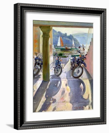 Wheels and Sails, 1991-Timothy Easton-Framed Giclee Print