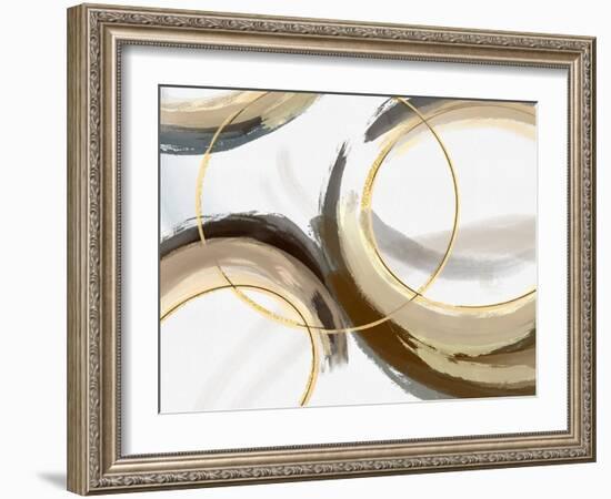 Wheels Turning 3-Doris Charest-Framed Art Print