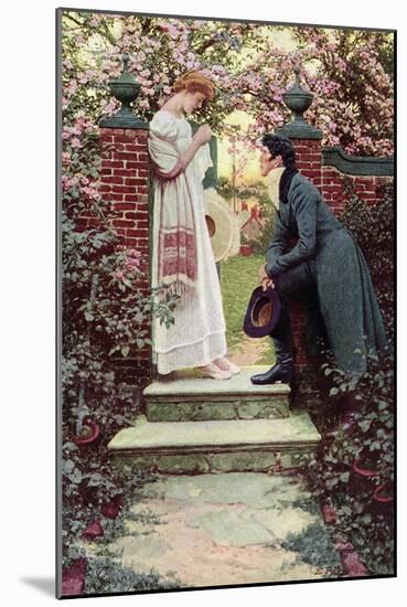 When All the World Seemed Young, Harpers Magazine, 1909-Howard Pyle-Mounted Giclee Print