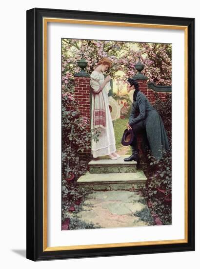 When All the World Seemed Young, Harpers Magazine, 1909-Howard Pyle-Framed Giclee Print