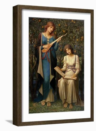 When Apples Were Golden and Songs Were Sweet But Summer Had Passed Away, C.1906-John Melhuish Strudwick-Framed Giclee Print