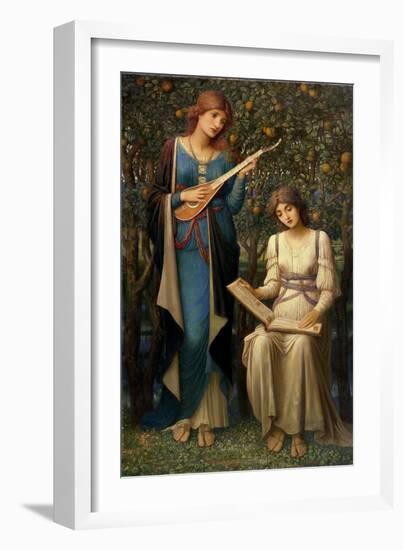 When Apples Were Golden and Songs Were Sweet But Summer Had Passed Away, C.1906-John Melhuish Strudwick-Framed Giclee Print