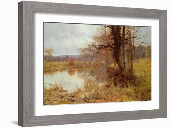 When Autumn to Winter Resigns the Pale Year, 1892-Edward Wilkins Waite-Framed Giclee Print
