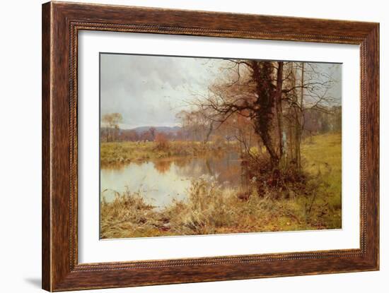 When Autumn to Winter Resigns the Pale Year, 1892-Edward Wilkins Waite-Framed Giclee Print