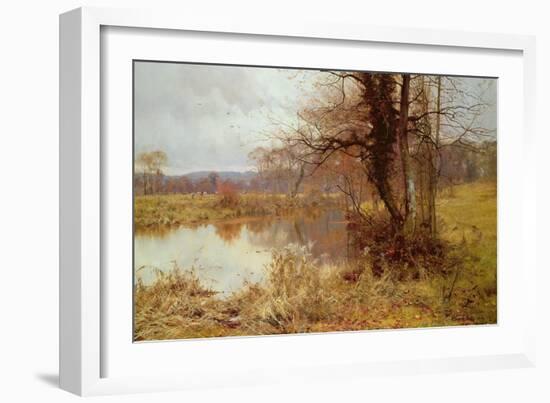 When Autumn to Winter Resigns the Pale Year, 1892-Edward Wilkins Waite-Framed Giclee Print