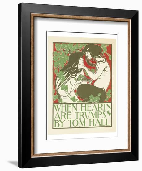 When Hearts Are Trumps By Tom Hall-Will Bradley-Framed Art Print