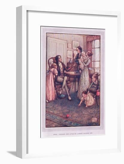 When I Consider How Little of a Rarity Children Are-Sybil Tawse-Framed Giclee Print