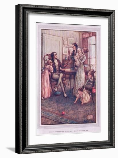 When I Consider How Little of a Rarity Children Are-Sybil Tawse-Framed Giclee Print