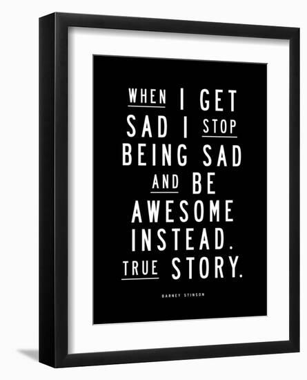 When I Get Sad-Brett Wilson-Framed Art Print