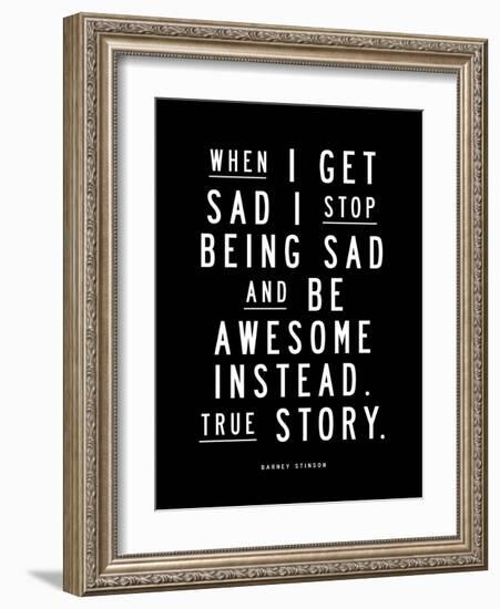 When I Get Sad-Brett Wilson-Framed Art Print