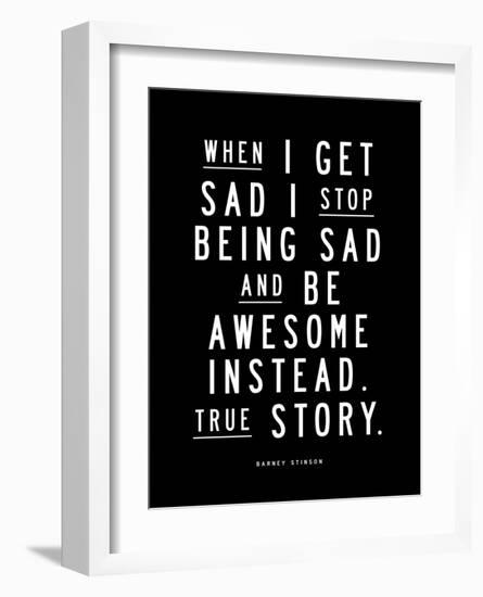 When I Get Sad-Brett Wilson-Framed Art Print