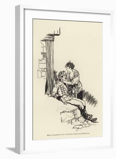 When I Recovered My Wits I Found That Carmen Was Still with Me-René Bull-Framed Giclee Print
