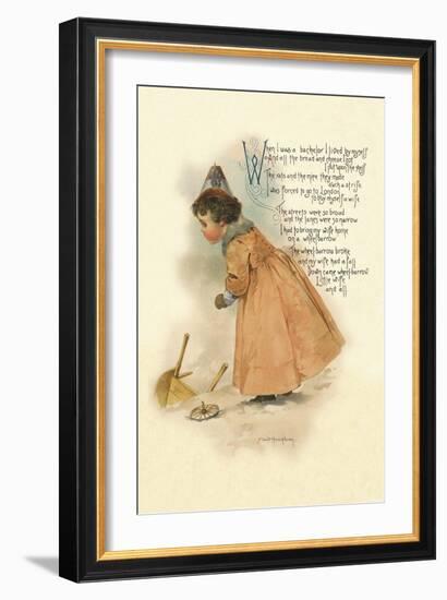 When I Was a Bachelor-Maud Humphrey-Framed Art Print