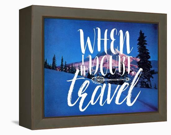 When In Doubt-Travel-The Saturday Evening Post-Framed Premier Image Canvas
