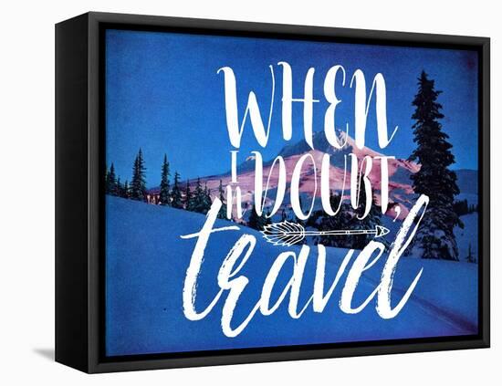 When In Doubt-Travel-The Saturday Evening Post-Framed Premier Image Canvas