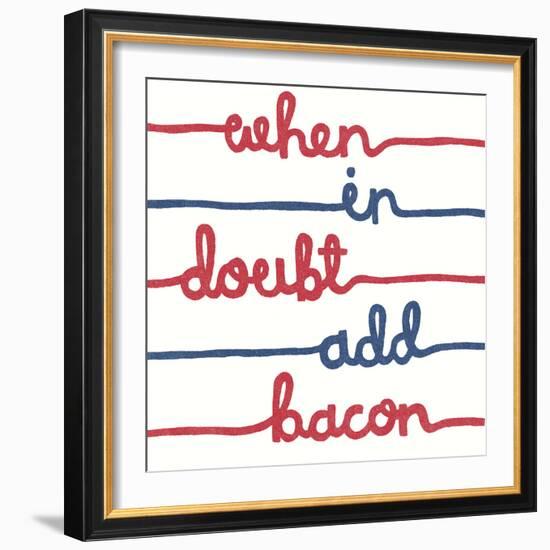 When In Doubt-Kristine Hegre-Framed Giclee Print